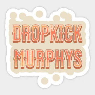 dropkick vintage Sticker